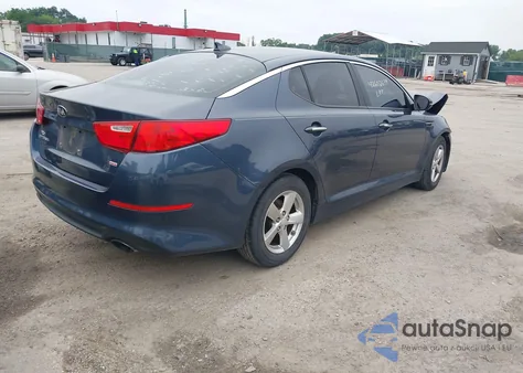2015 Kia Optima Lx z USA, uszkodzony, nr VIN 5XXGM4A78FG480902